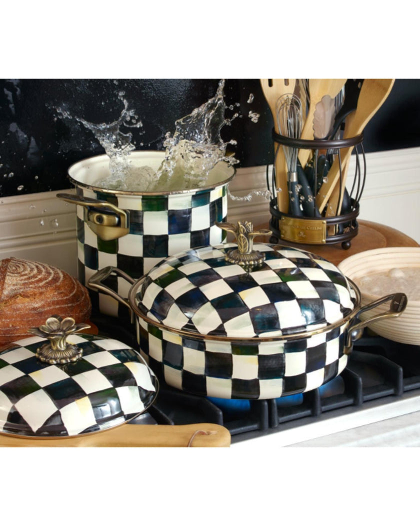 Courtly Check Stockpot Casserole 7QT (6.6 Litres)