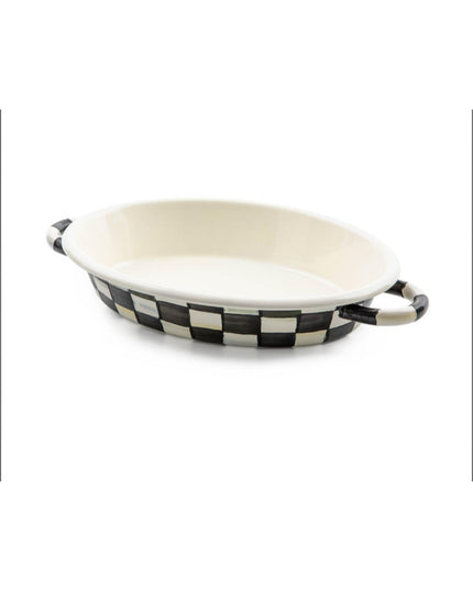 Courtly Check Medium Oval Gratin Dish