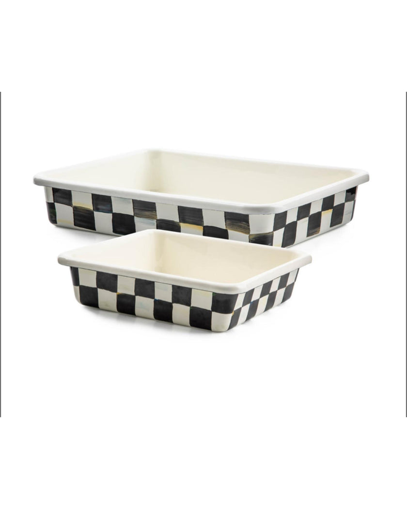 Courtly Check Bake Pans, Set of 2 (8