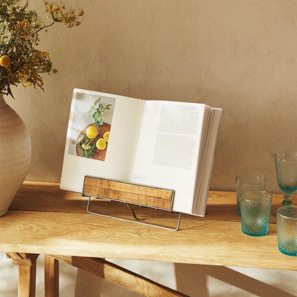 Metal & Wooden tablet/book stand