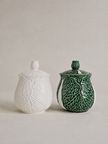 Green Cabbage Canister 16cm