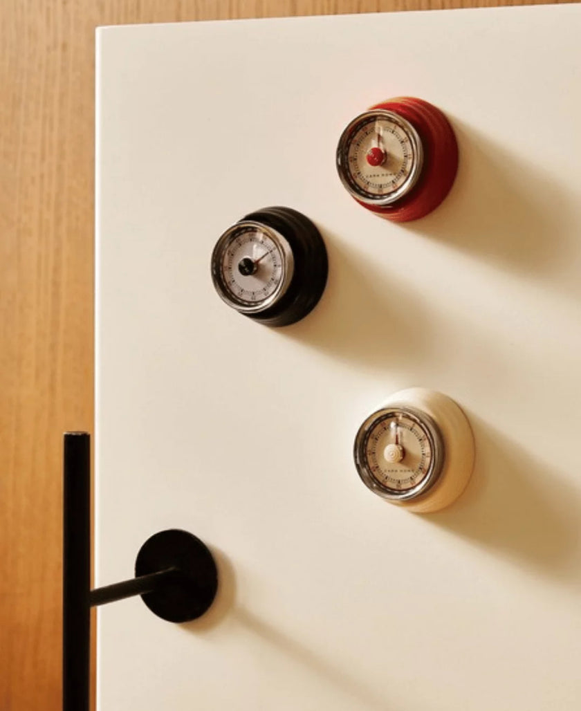 Retro Magnetic Timer (red)