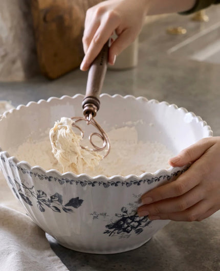 Heirloom Floral Large Mix + Serve Bowl