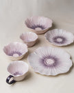 Pastel Floral Mug & Saucer (Lilac Bloom)