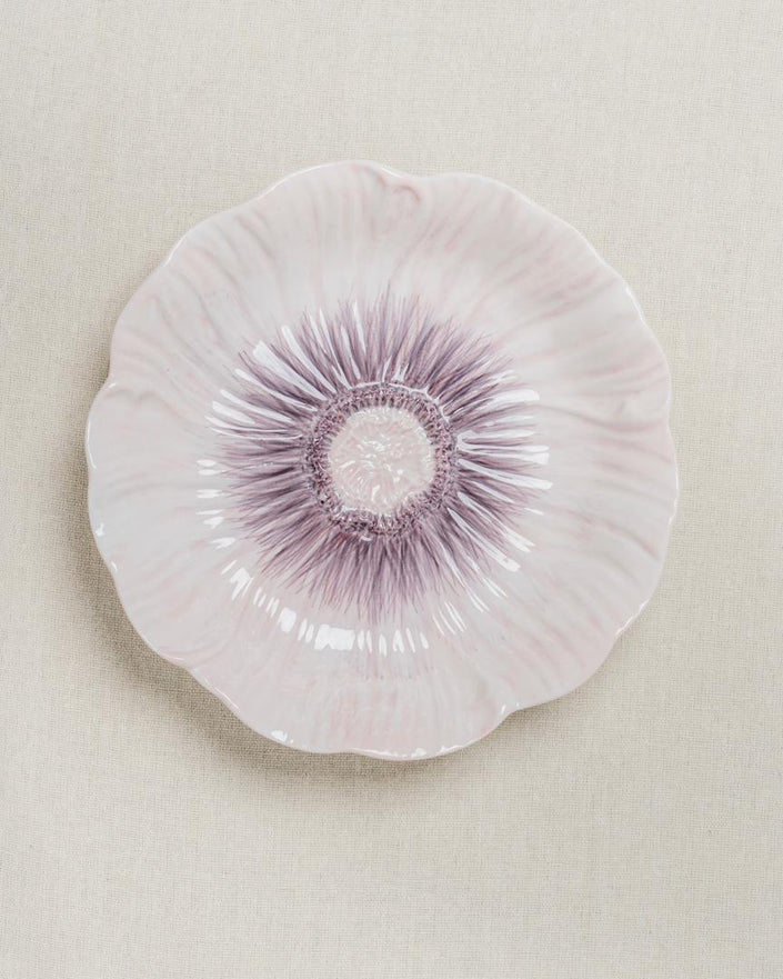 Pastel Floral Side Plate 20cm (Lilac Bloom)