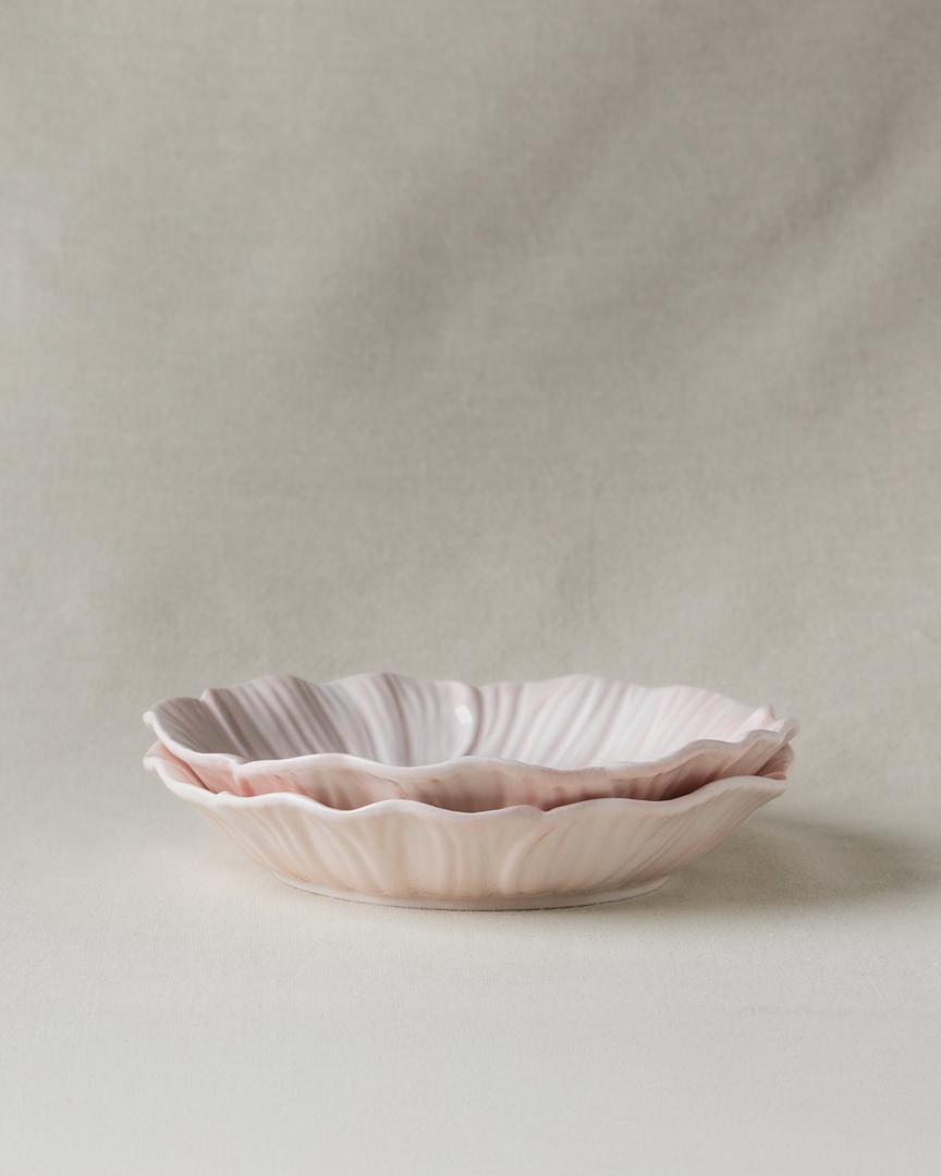 Pastel Floral Side Plate 20cm (Lilac Bloom)