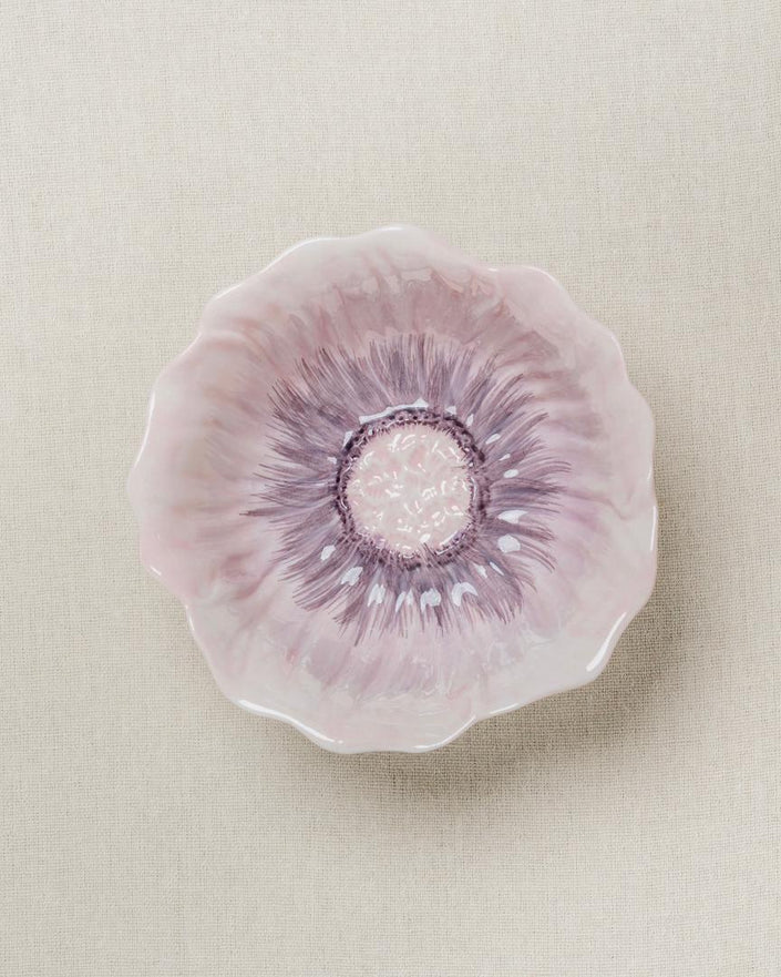 Pastel Floral Medium Bowl 15cm (Lilac Bloom)