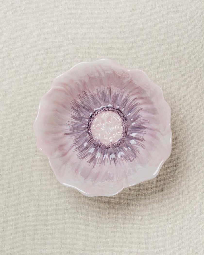 Pastel Floral Medium Bowl 15cm (Lilac Bloom)