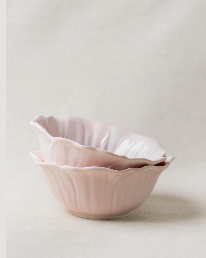 Pastel Floral Medium Bowl 15cm (Lilac Bloom)