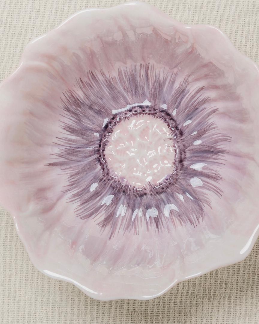 Pastel Floral Medium Bowl 15cm (Lilac Bloom)