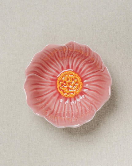 Pastel Floral Medium Bowl 15cm (Rose Pink)