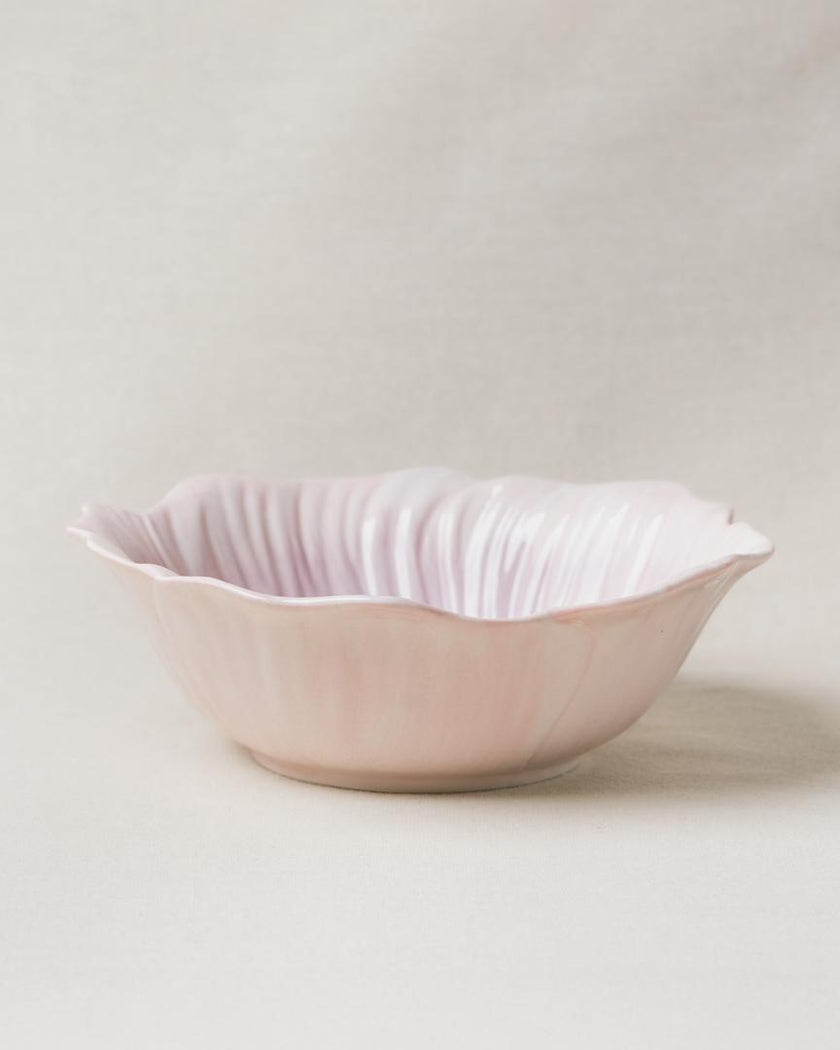 Pastel Floral Large Serving Bowl 22cm (Lilac Bloom - Set of 2)