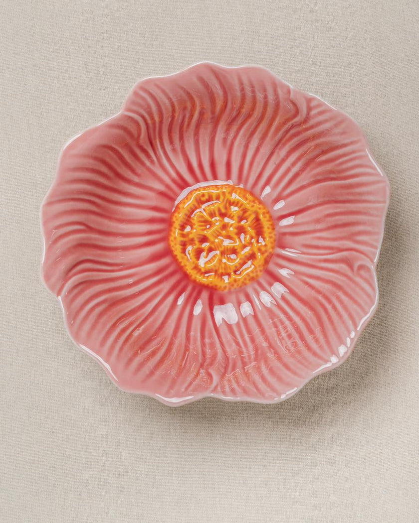 Pastel Floral Large Serving Bowl 22cm (Rose Pink & Lilac Bloom - Set of 2)