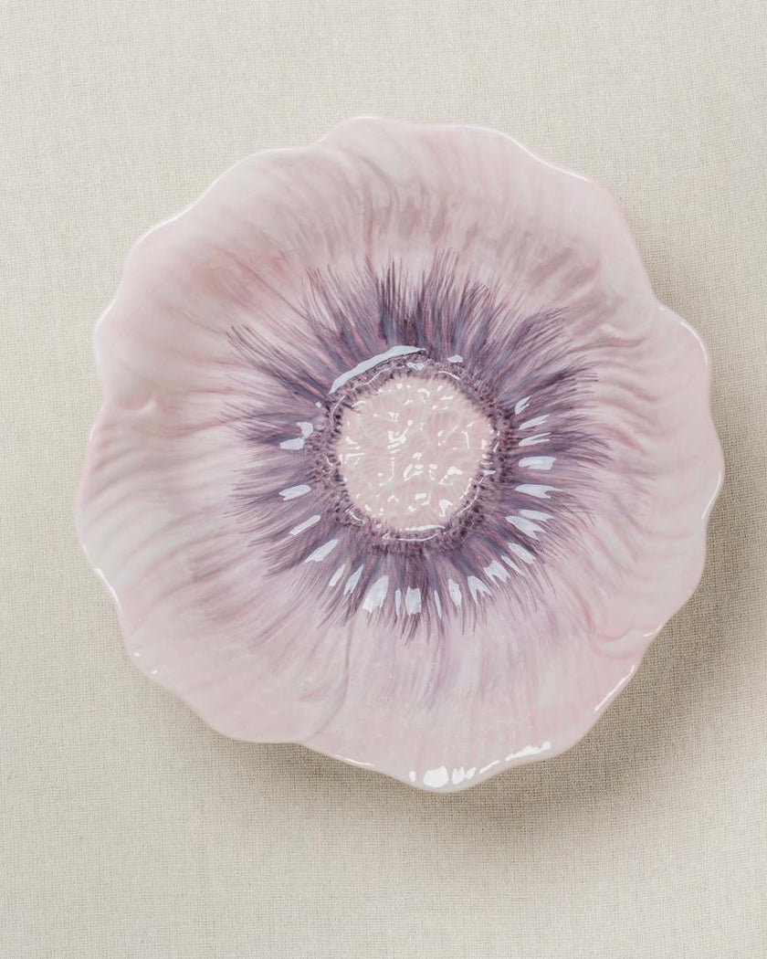 Pastel Floral Large Serving Bowl 22cm (Lilac Bloom - Set of 2)