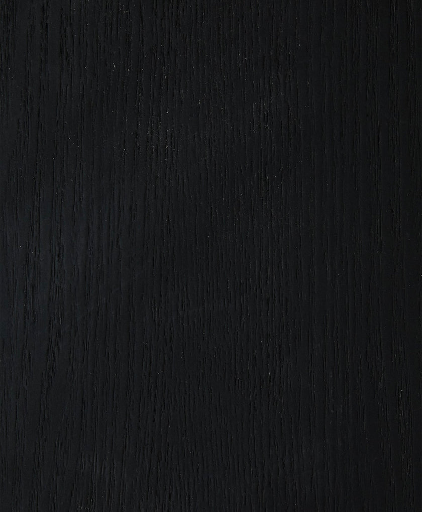 Rectangular Non-Slip Wooden Tray in Black Wood