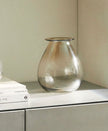 Droplet Smoky Glass Vase (Large)