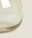 Droplet Smoky Glass Vase (Large)