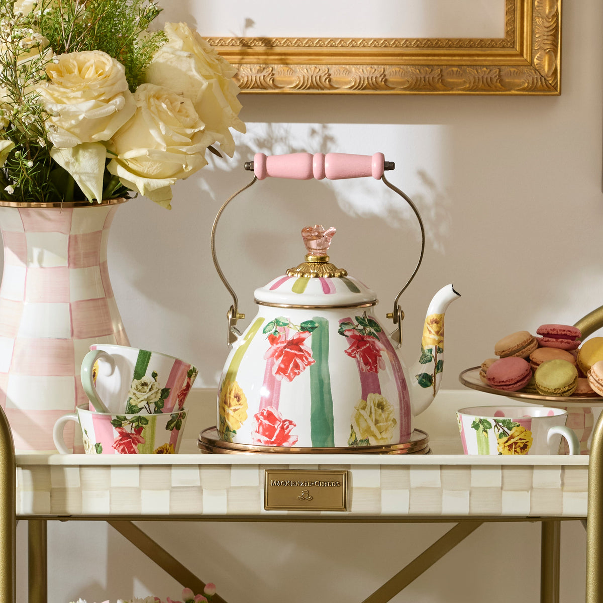 Garden Gala 2 Quart Tea Kettle
