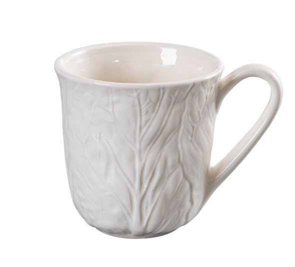 White Cabbage Mug 450ml - Set of 8