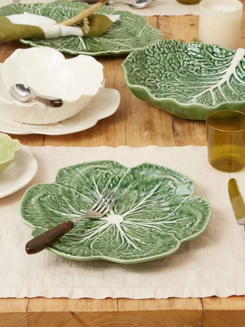 Green Cabbage Dinner Plate