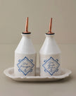Juliet Ceramic Oil & Vinegar Pour Set