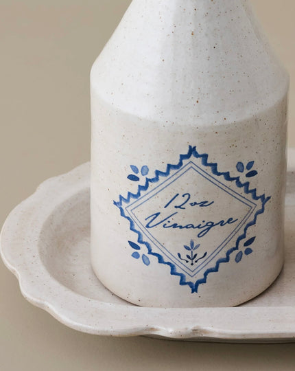 Juliet Ceramic Oil & Vinegar Pour Set