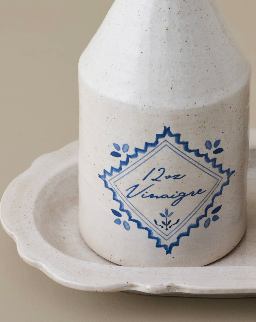 Juliet Ceramic Oil & Vinegar Pour Set