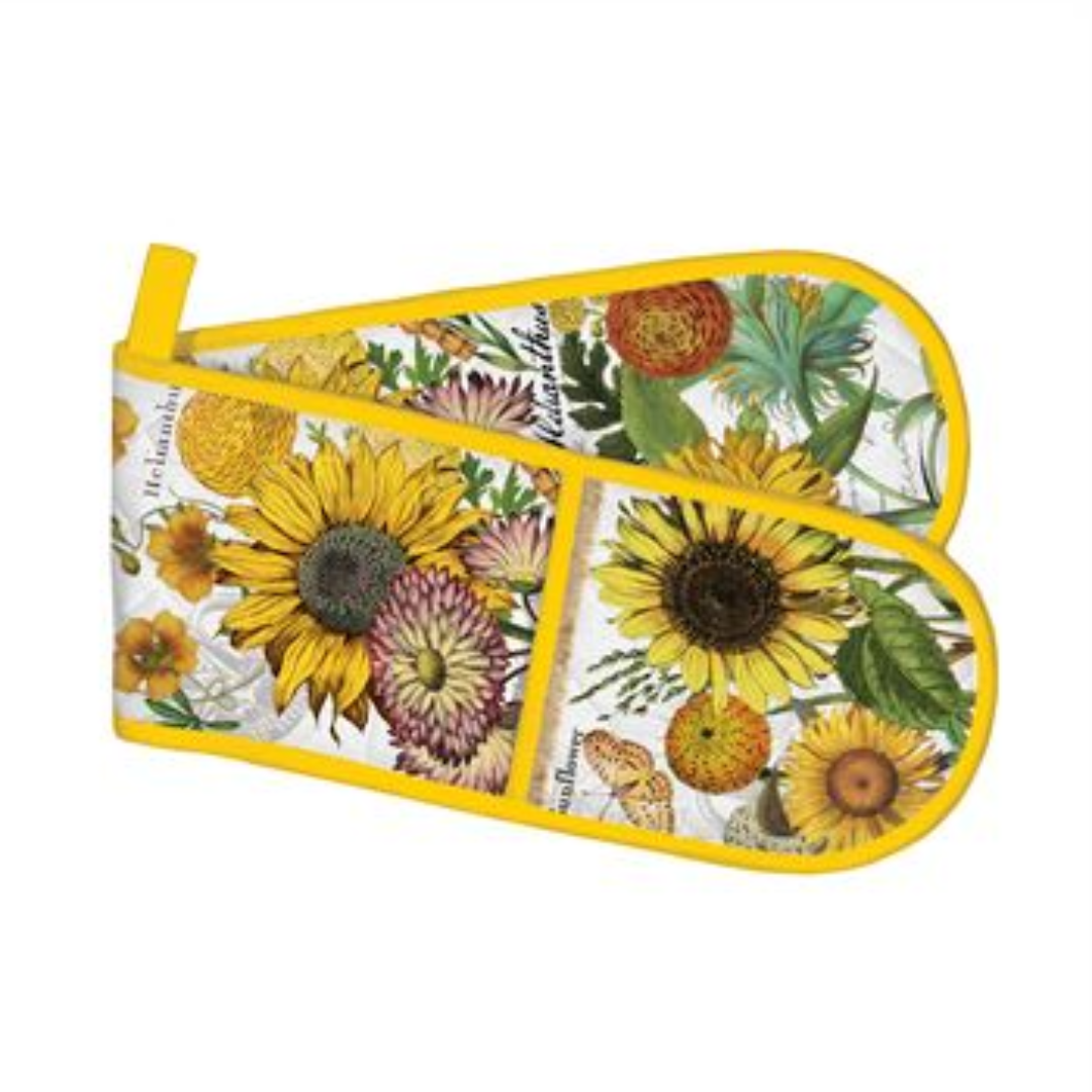 Sunflowers Double Oven Glove