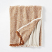 Color Block Boucle Throw Blanket