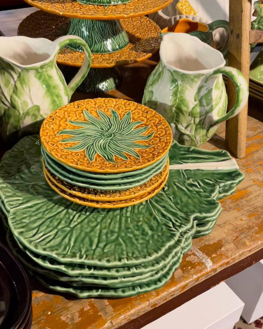 Green Cabbage Cheese Platter