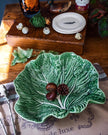 Cabbage Serving Concave leaf 27cm