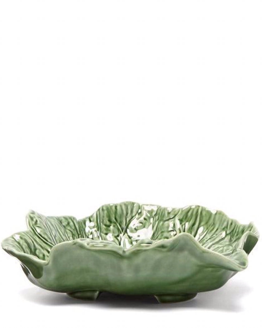 Cabbage Serving Concave leaf 27cm