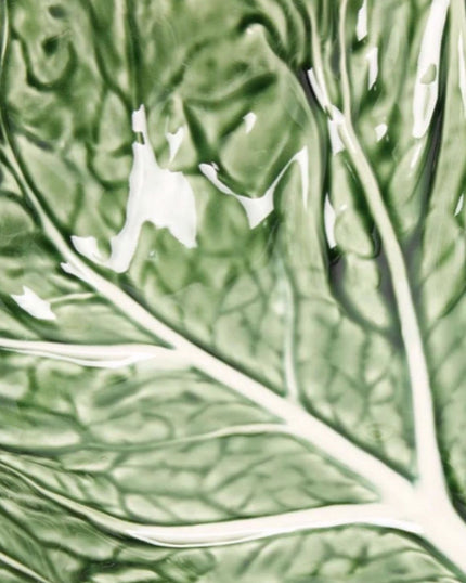 Cabbage Serving Concave leaf 27cm