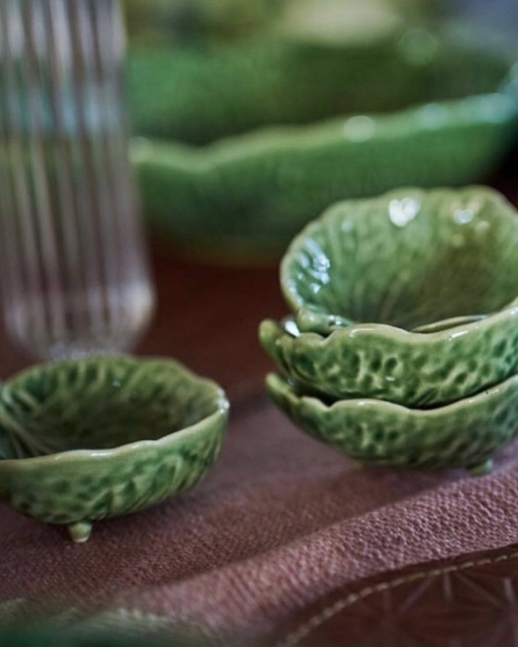 Mini Green Cabbage Leaf