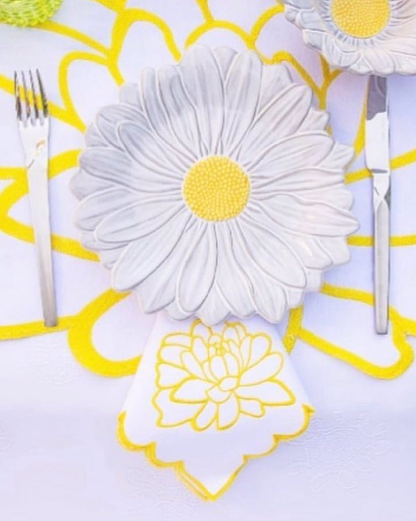 Maria Flor Daisy Dessert Bowl