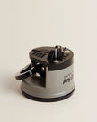 Knife Sharpener with Suction Cup in Grey