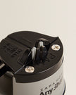 Knife Sharpener with Suction Cup in Grey