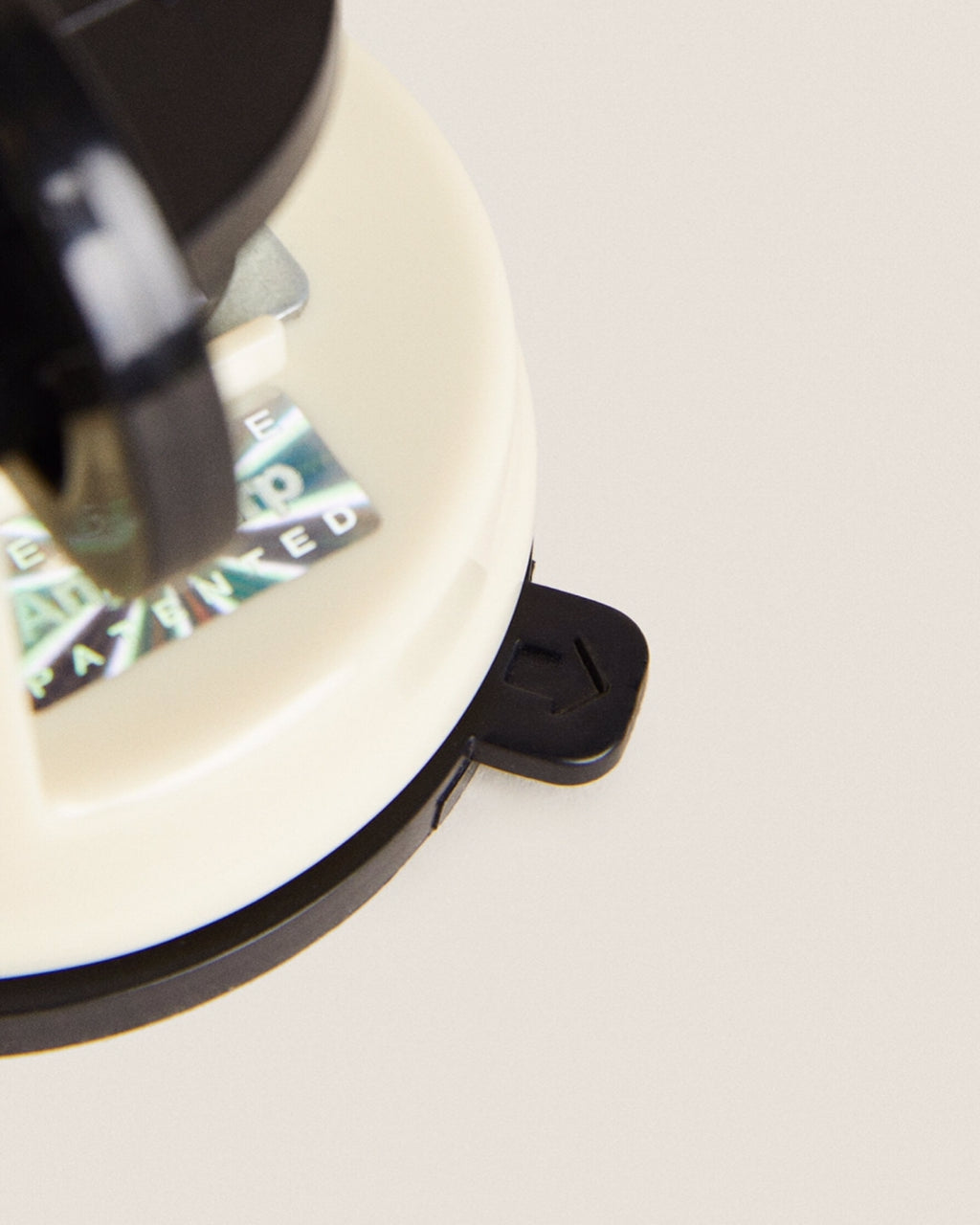 Knife Sharpener with Suction Cup in Grey