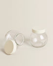Set of 4 Spice Jars With Wooden Stand
