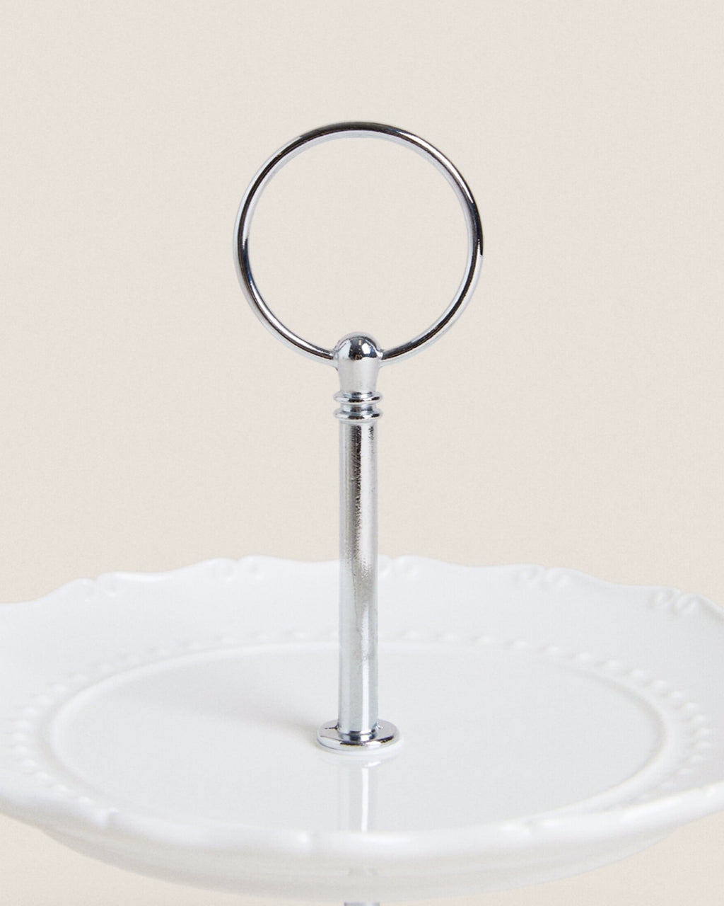 Two-Tier Stoneware Serving Dish
