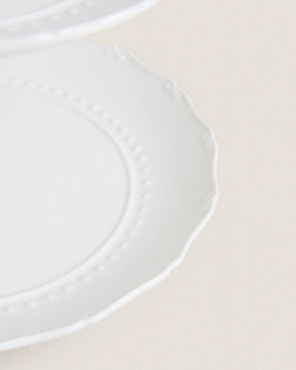 Two-Tier Stoneware Serving Dish