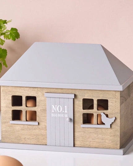 Wooden Egg House (6 Eggs)