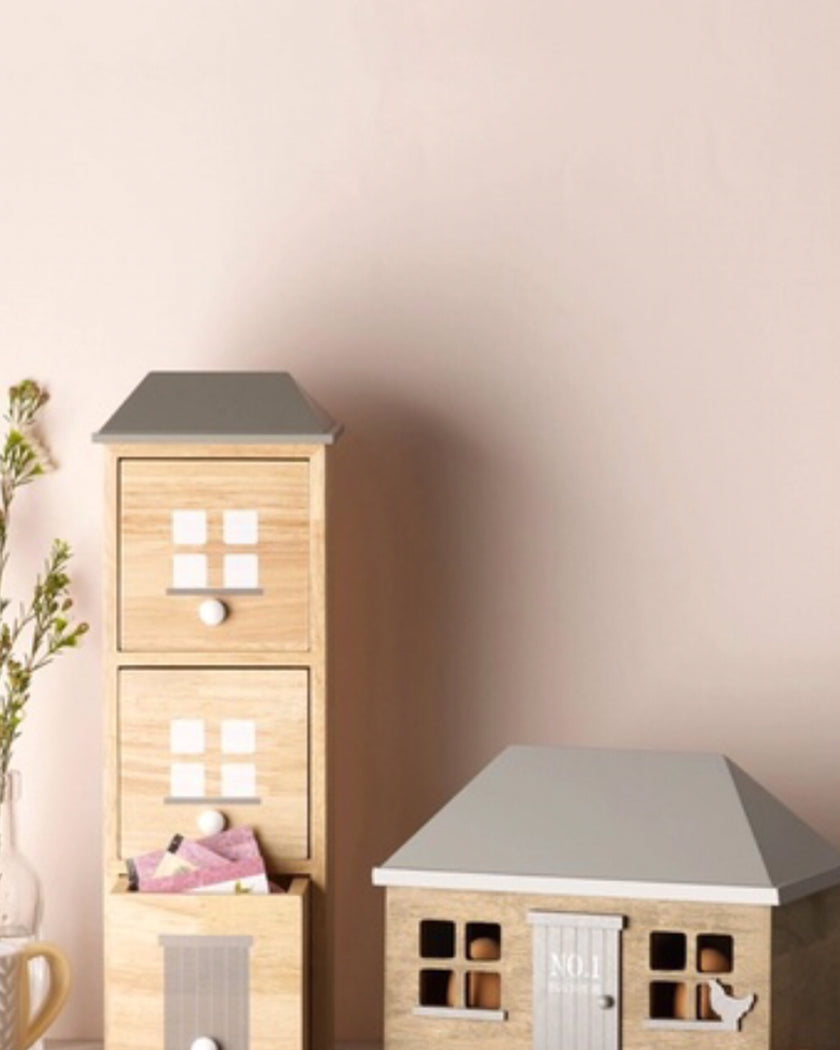 Wooden Egg House (6 Eggs)