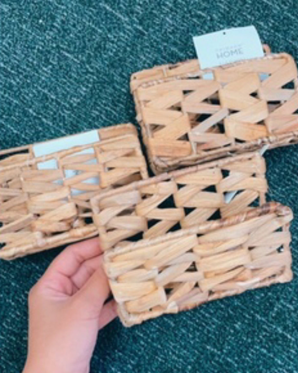 Rattan Napkin/Tissue Holder