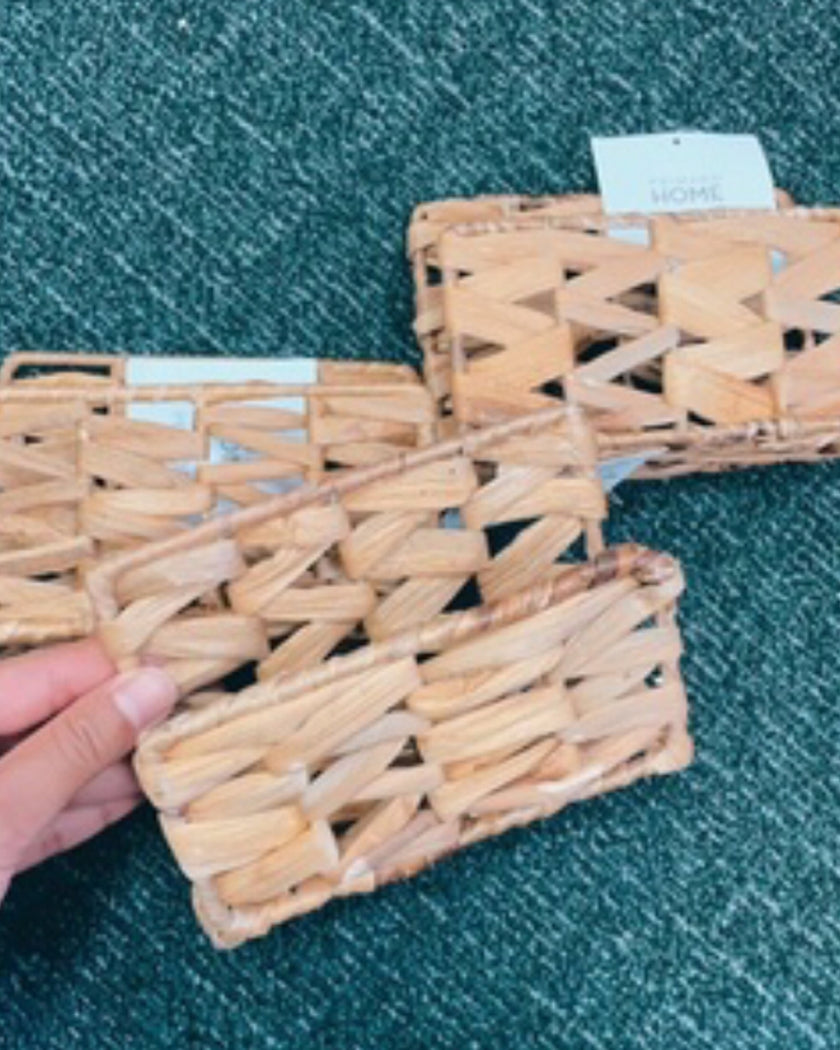 Rattan Napkin/Tissue Holder