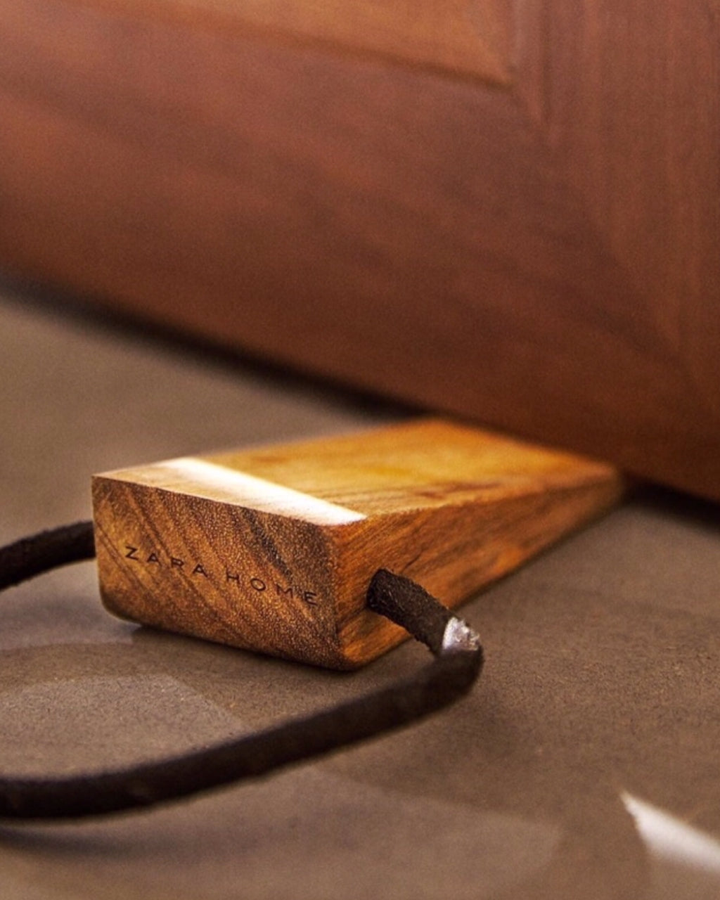 Wooden Rope Door Stopper