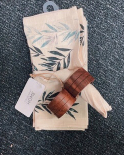 Floral Napkins Set of 8