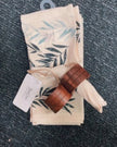 Wooden Napkin Rings Set of 8