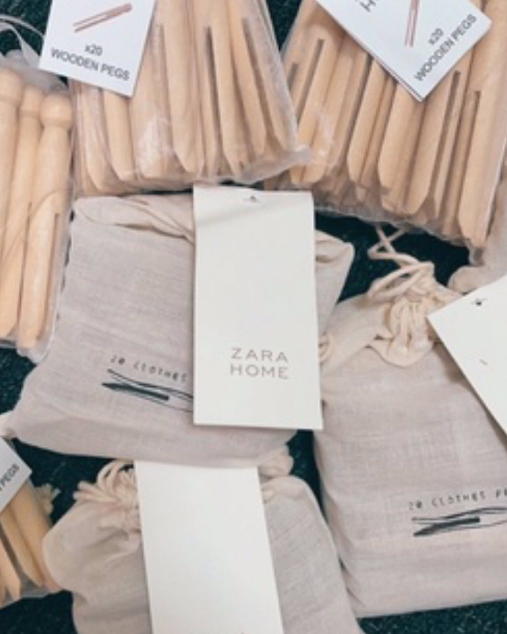 Wooden Pegs Pack Of 20