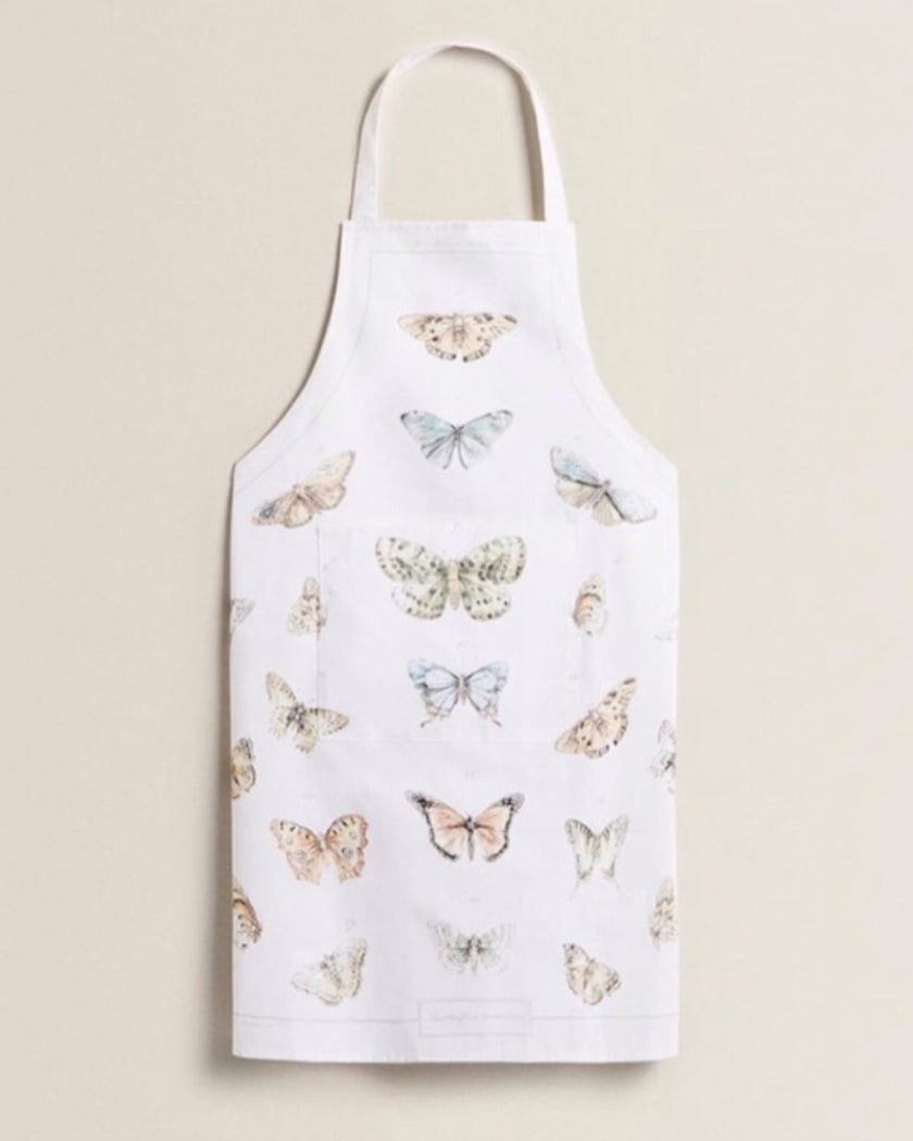 [imperfect] Butterfly Design Apron